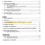 KOMATSU FD100 FD115-6 FD135 OPERATION MANUAL