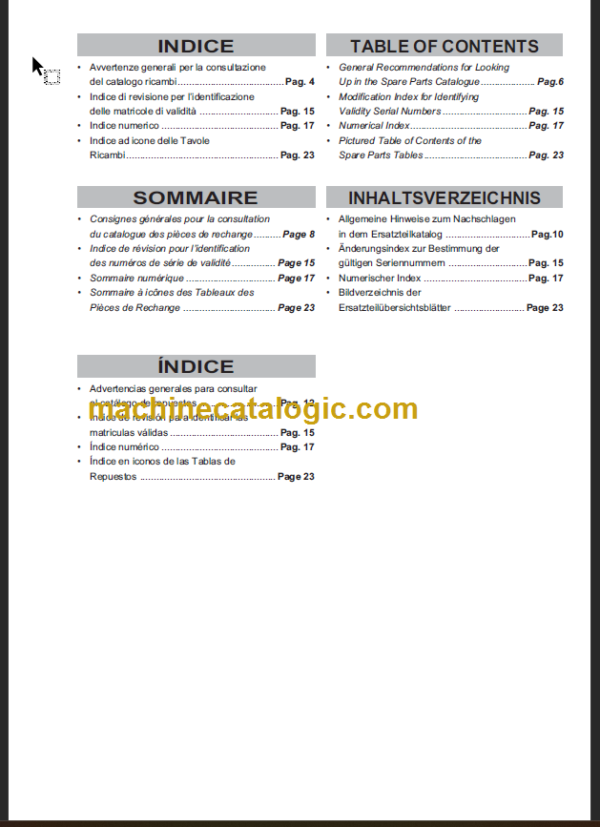 KOMATSU MWS14(W)-1R MWS20(W)-1R PARTS CATALOGUE