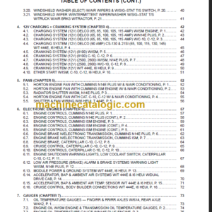 NAVISTAR 2000-4000-8000 CIRCUIT DIAGRAM MANUAL