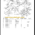 TAKEUCHI TB025 Compact Excavator Parts Manual