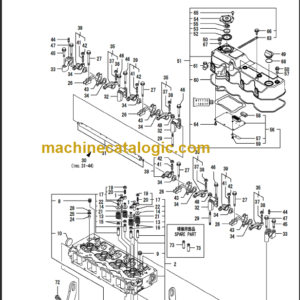 TAKEUCHI TB285 Hydraulic Excavator Parts Manual