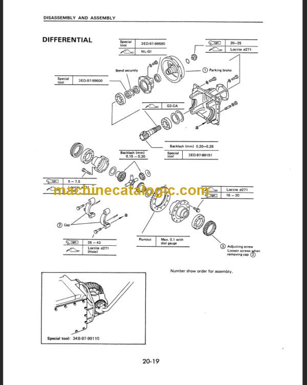 KOMATSU FG50 FG60 FG70-5 SHOP MANUAL