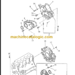 KOMATSU H-20 FG20 25 30 GASOLINE ENGINE