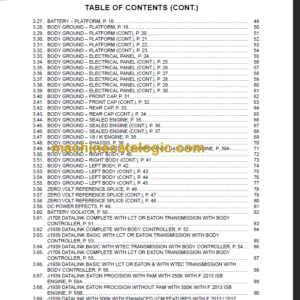 NAVISTAR IC BUS BE-CE ELECTRICAL CIRCUIT DIAGRAMS