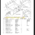 TAKEUCHI TB025 Compact Excavator Parts Manual