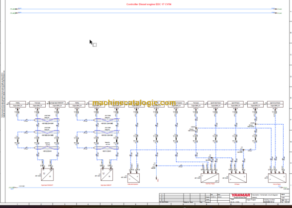 YANMAR B75W SERVICE MANUAL