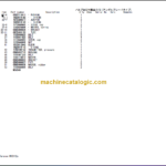 TAKEUCHI TB290 Hydraulic Excavator Parts Manual