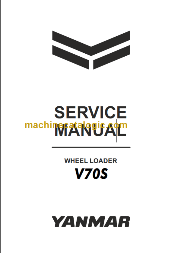 YANMAR V70S SERVICE MANUAL