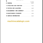 KOMATSU 6D95L S6D95L SHOP MANUAL