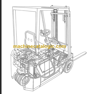 KOMATSU FB13MV-1E SHOP MANUAL