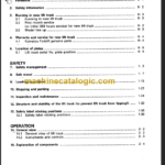 KOMATSU FD150E-6 FD160E-6 OPERATION MANUAL