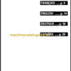 KOMATSU ML16-1R ML22-1R ML30-1R PARTS MANUAL