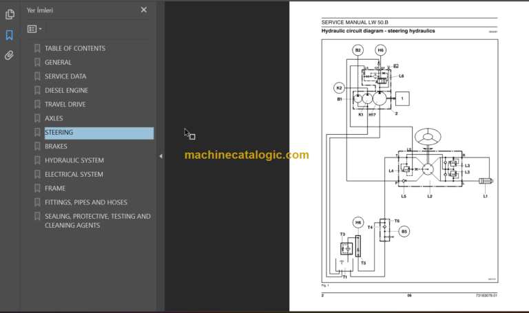 NEW HOLLAND LW50B SERVICE MANUAL