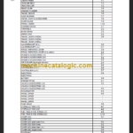 TAKEUCHI TB210R Mini Excavator Parts Manual