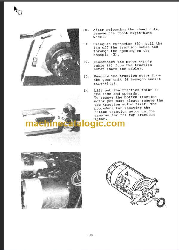 KOMATSU FB13MV-1E SHOP MANUAL