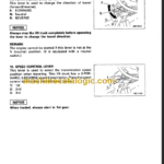 KOMATSU FD150E-6 FD160E-6 OPERATION MANUAL