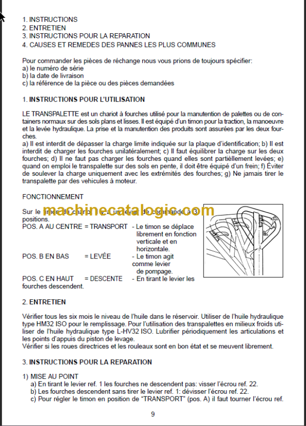 KOMATSU ML16-1R ML22-1R ML30-1R PARTS MANUAL