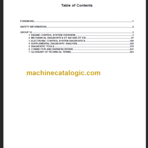 NAVISTAR DT466-DT530 DIAGNOSTIC MANUAL