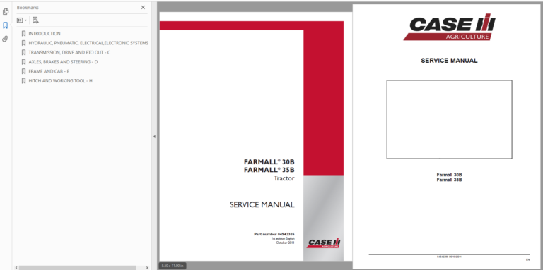 Case Construction and Agriculture Service Manual Full DVD 166 GB