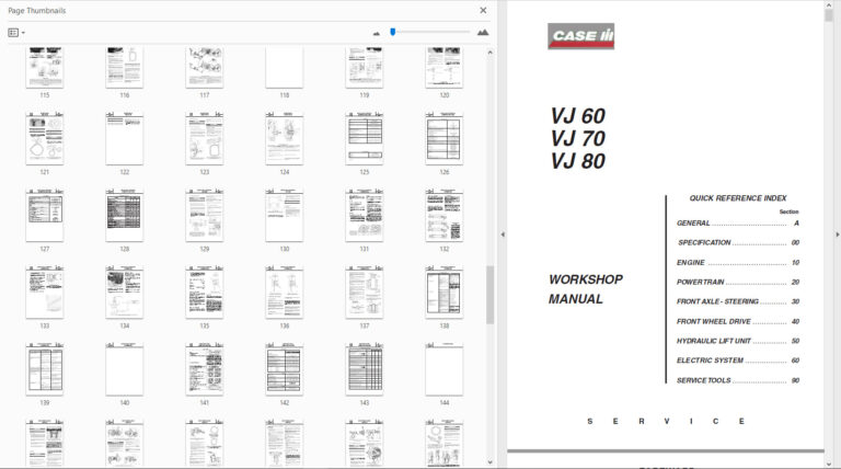 Case Construction and Agriculture Service Manual Full DVD 166 GB