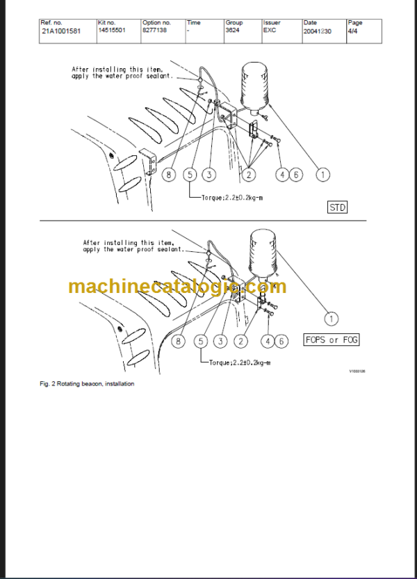 VOLVO EC160B NLC EXCAVATOR SERVICE REPAIR MANUAL