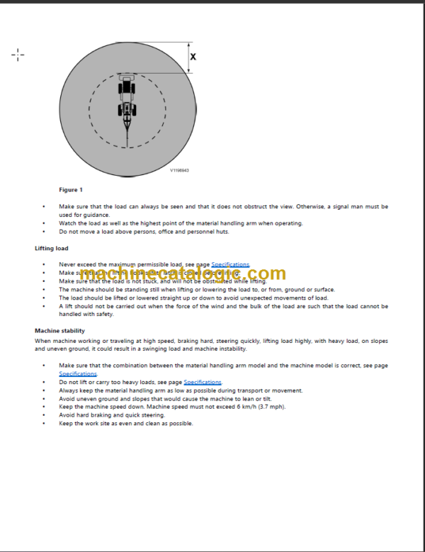 VOLVO L120H WHEEL LOADER Operator's MANUAL