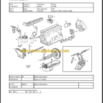 Volvo G740B Motor Grader Parts Manual