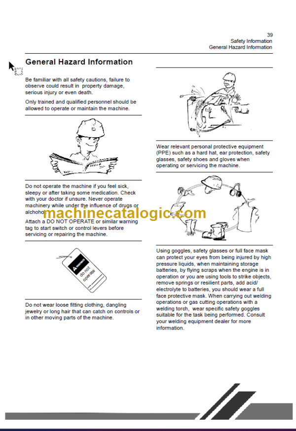 CLG842III OPERATION MANUAL