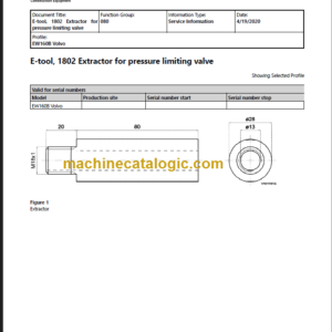 Volvo EW160B Excavator Service Repair Manual