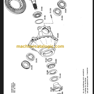 LIUGONG AP415 Axle Parts Catalogue(4474 007 032)