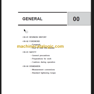 CLARK CMP40 50 SF35-45 SERVICE MANUAL