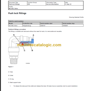 VOLVO MC105C SKID STEER SERVICE REPAIR MANUAL