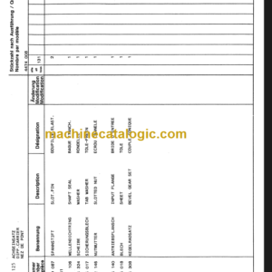 LIUGONG AP417 Axle Parts Catalogue(4474 008 136)