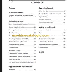 LIUGONG CLG922LC III-E OPERATION MANUAL