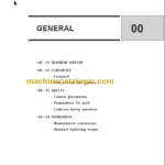 CLARK SF50 75SD L CMP50 SERVICE MANUAL