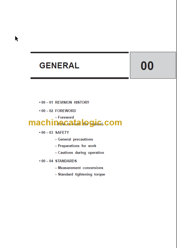 CLARK SF50 75SD L CMP50 SERVICE MANUAL