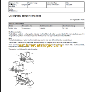 Volvo MC95C Service Manual PDF