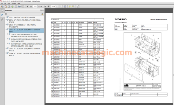 Volvo Service Repair - Parts Manual PDF