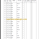 CLG2030H 35H PARTS MANUAL