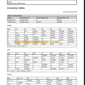 VOLVO MT2000 EQUIPMENT SERVICE REPAIR MANUAL