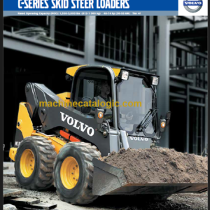 Volvo MC85C Skid Steer Loader Shop Manual