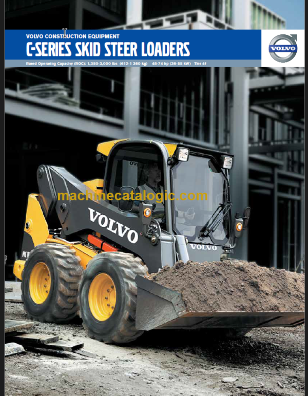 Volvo MC85C Skid Steer Loader Shop Manual