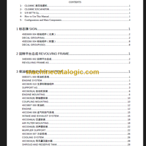 LIUGONG CLG906C III PARTS MANUAL