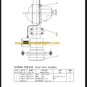 CLG 816 G Transmission and Axles