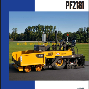 VOLVO PF2181 WHEELED PAVER SERVICE REPAIR MANUAL