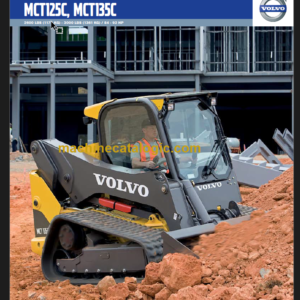 Volvo MCT125C MCT135c Skid Steer Service Repair Manual