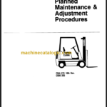 CLARK PMA-273 C500 355 PLANNED MAINTENANCE