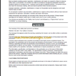 CLG 856 IV OPERATION MANUAL