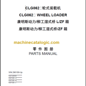 CLG 862 III PARTS MANUAL