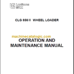 CLG 856 III OPERATION MANUAL 2008
